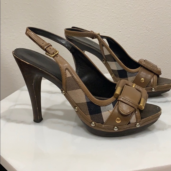 Burberry Slingback Heels In size 36 - Picture 1 of 5